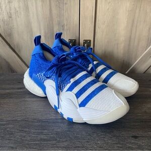 Adidas Trae Young 2.0 Collab Rogal Blue Basketball Sneakers Men’s Size 9 New